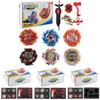 Exciting Xd168-37a Spinning Top Toy Set With Six Colorful Tops And Launchers For Endless Fun