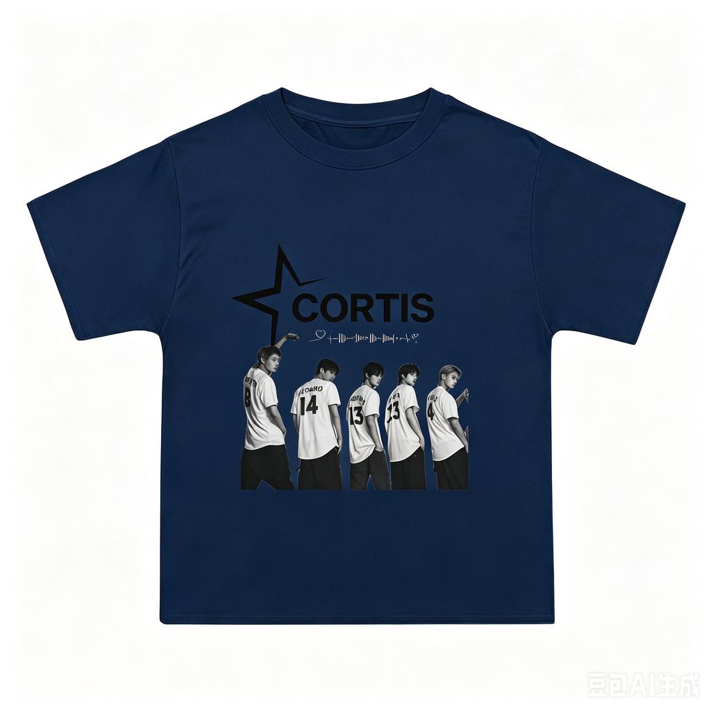 Kpop CORTIS Boy Group 2026 World Tour Concert Tshirt Retro Unisex Shirt 2026 Summer Unisex Unisex Cotton Y2K Tshirt Streetwear