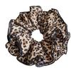 Spice girl leopard print large intestine hair band femininity small waist skirt fluffy large hair rope woman