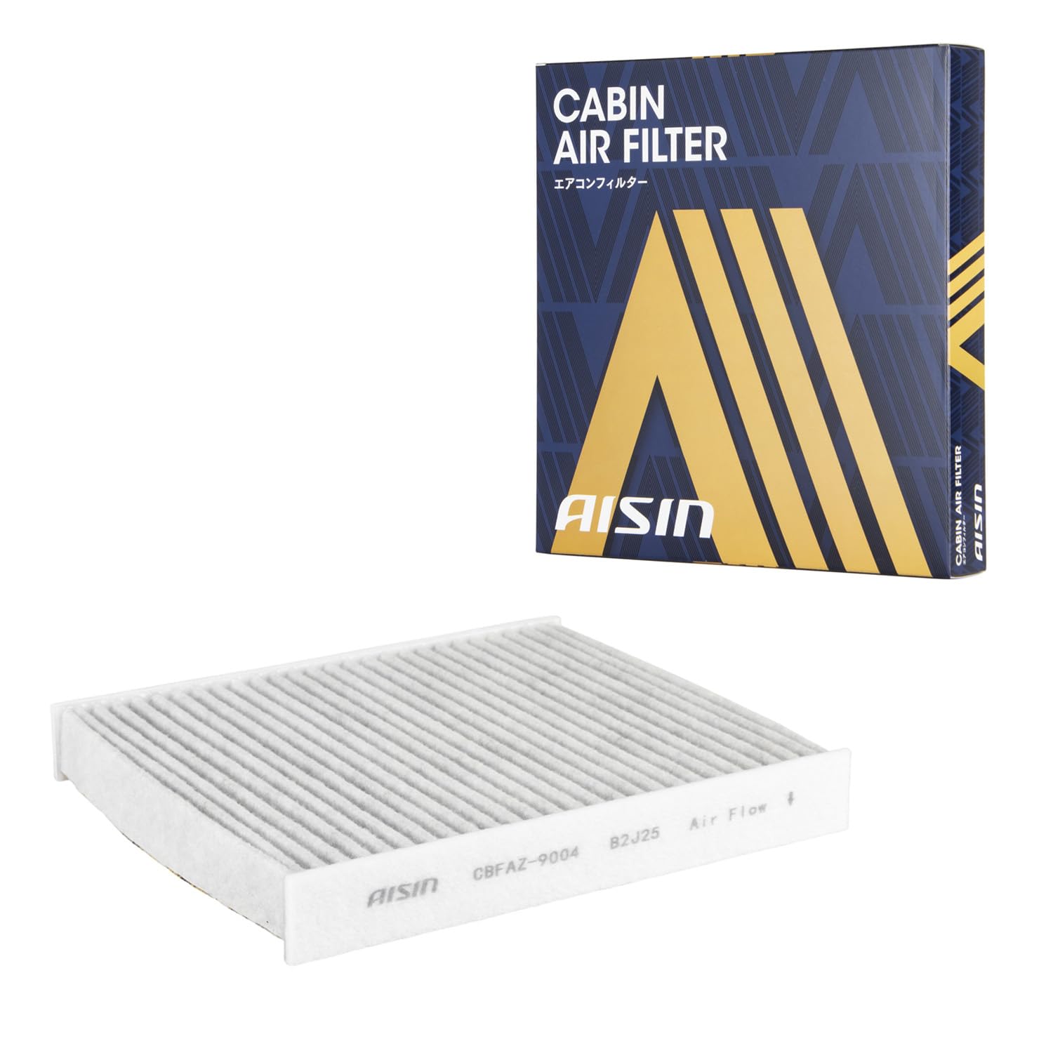 

AISIN Car Air Conditioner Filter for Toyota and Daihatsu Vehicles Cabin Air Filter with original equipment part number (Prius, Alphard, Noah, etc.) - белый