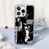 Ada wong X Leon hot game poster Phone Case for iPhone 16 15 14 13 12 11 Pro Max Sheepskin Silver-edged protective case
