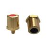 Male Thread Battery Post Adapter Automotive Positive and Negative Battery Terminals Charging Post Connector Brass