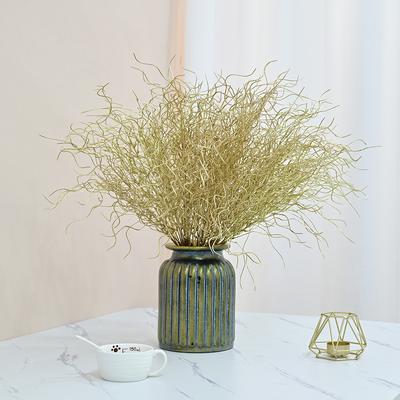 53Cm12 Head Simulated Asparagus Gold And Silver Champagne, Wedding Decoration Photography Props Christmas Supplies