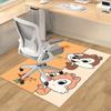 1pc. Cute Chipmunk Autumn Theme Rug - Perfect for Home Decor, Office Carpet, Chair Cover, Outdoor Mat, Gift Ideaz049011