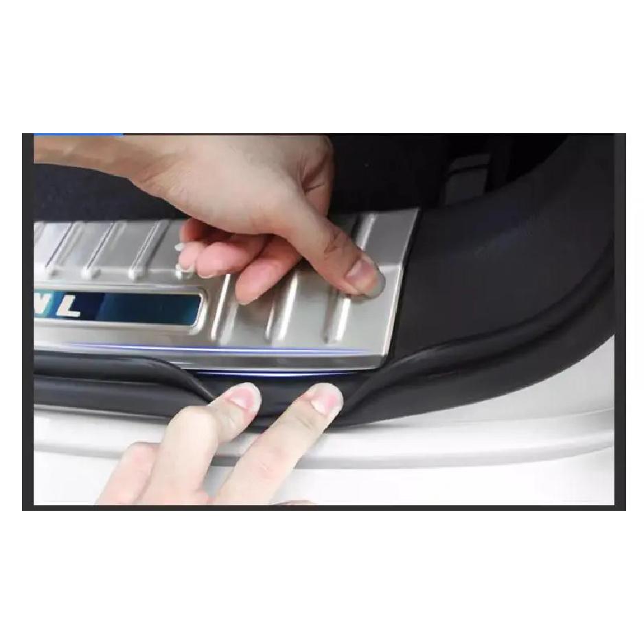 Trunk Guard Boot Protection Plate For Volkswagen Tiguan MK2 Car Threshold Guard Protective Bar Guards Stainless Steel