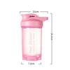 Hot Portable Shaker Cup for Men and Women Protein Powder Replacement Milkshake Mixing Cup Fitness Sports Water Cup Scale Bottle