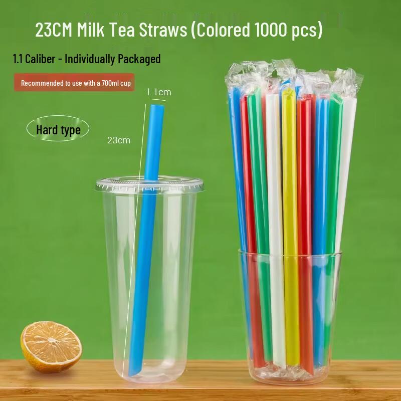 Individually Wrapped Extra Hard Bubble Tea Straws