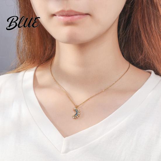 Comfortable Necklace 1 Set Sun And Moon Necklaces Couples Matching