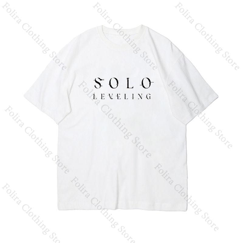 

Anime Solo Leveling Print Tshirt Cotton Tshirts Summer Tops Short Sleeve Tee Unisex Womens Clothing New Tshirts Daily Clothes 3XL