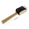 Wooden Suede Sole Wire Shoe Brush With Protector Cover Stainless Steel Brush Head Dance Shoes Cleaning Brush Durable Practical