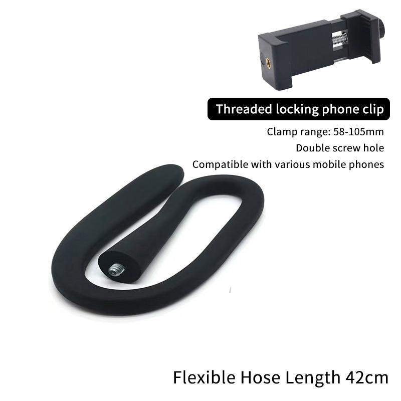 1Set Universal Baby Monitor Bed Bracket Multifunction Camera Holder 1/4 Screw Thread Flexible Clip Hose Camera Mount