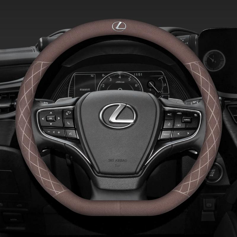 Lexus Car Steering Wheel Protect Cover Auto Accessories For Lexus F SPORT ES RX NX LS UX LM LX GX LC RZ IS CT GS RC HS SC LBX