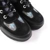 Excellent LOUIS VUITTON Ankle Boots Monogram Suede Lace-ups Leather Women 34.5 Used