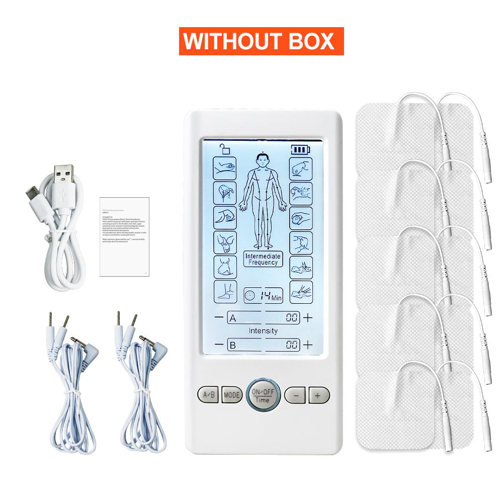 Digital Tens Massager EMS Muscle Stimulator Low Frequency Physiotherapy Slimming Machine for Body Health Care