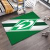 Green and White Logo Designed floor mat, suitable as a non-slip mat for the living room or bedroom sofa