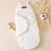 Newborn Swaddle Sleep Sack 350g Thick Cotton Baby Wrap Anti-Startle Infant Sleeping Bag