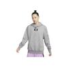 Nike Sweat-shirt à capuche oversize à manches longues pour femmes Gris FJ4450-091