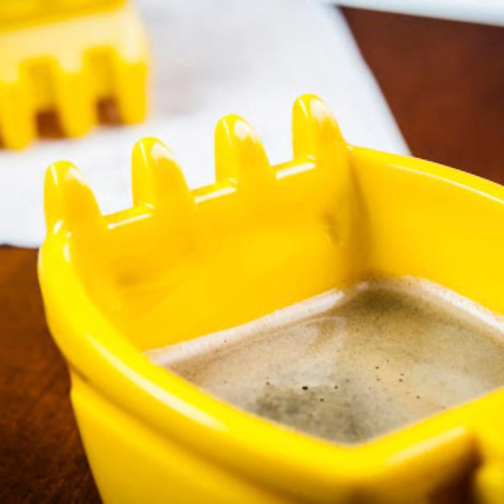 Kubek do kawy z modelem łyżki koparki z łopatką, zabawny kubek do kawy koparki, projekt kubka, pojemnik na ciasto Koffie, kubek do ciasta