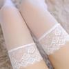 New Sexy Stockings Women Lace Knee Length Thigh High Fishnet Socks Sexy Women Stocking Lolita Uniform