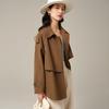 Premium Loose-Fit Trench Coat for Women