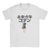Conan The Future Boy T Shirts for Unisex Pure Cotton Novelty TShirt Crew Neck Tee Shirt Short Sleeve Clothing Original