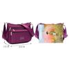Fashion Nylon Messenger Bags Large Capacity Solid Color Crossbody Pack Casual Waterproof Underarm Bag Women Girls