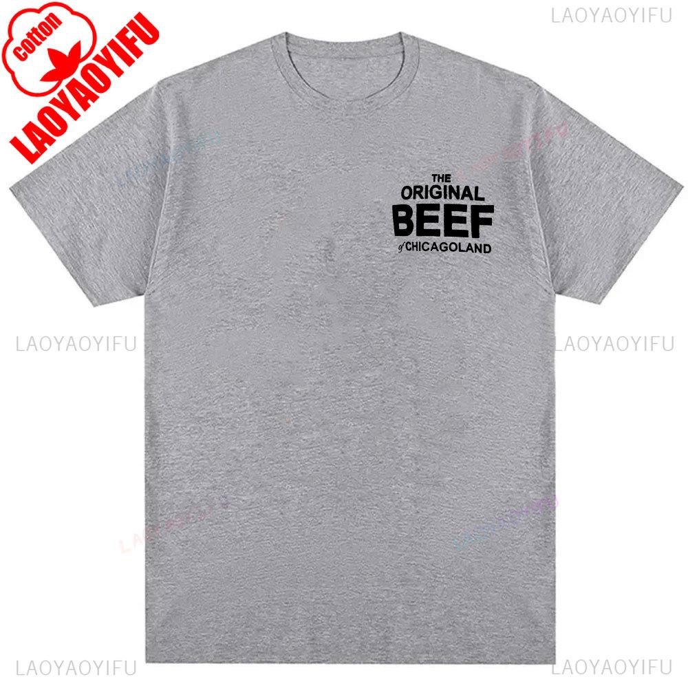 The Original Beef Berf Of Chicagoland Printed The Bear Richie Carmy Multiple Options Vintage T Shirt Summer Cotton Tee Tops