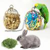 1pc Parrot Toy Metal Cage Bird Chewing Toys Small Pet Hamster Feeding Toys Basket Rabbit Foraging Bird Toys