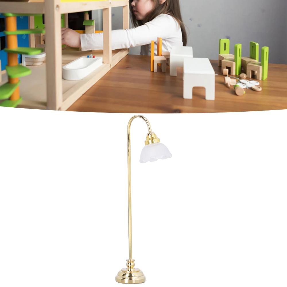 1/12 Scale Miniature Floor Lamp Miniature Design Scale Furniture Miniature Furniture Home Decor
