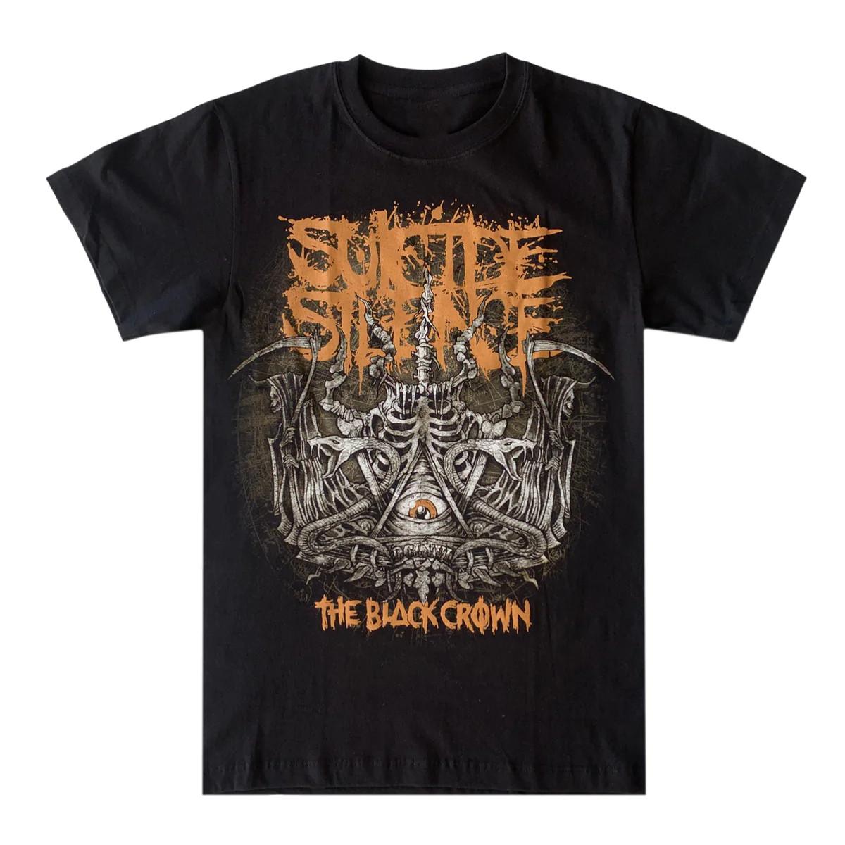Vtg Suicide Silence Band Gift For Fans Cotton Black S-5XL Unisex Shirt MM791 S