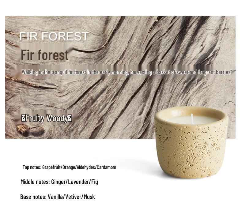 Ya Feng Rock Whisper Scented Candle & Diffuser Gift Set - Long-lasting Essential Oil Fragrance for Home