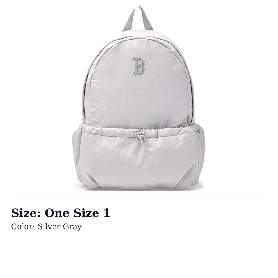 MLB Nylon Backpack Regular Unisex Silver Gray 3ABKA015N-43GRL One Size 1 серый