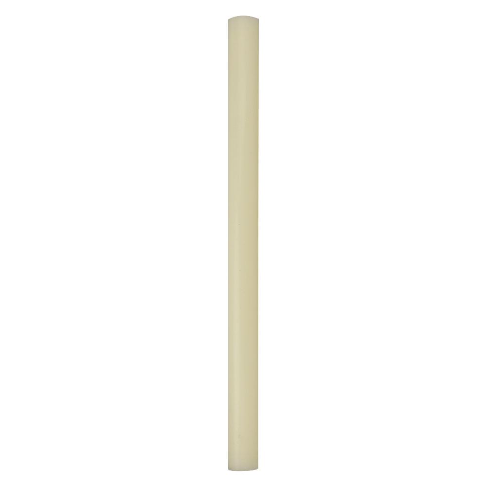 High Quality Plastic Round Nylon Rod White Bar 20Celsius35mm Diameter 500mm Length (20*500mm)