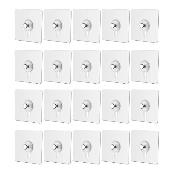 Adhesive Frame Titler Hooks Drill-free Installation Wall Hook Photo Frame Hanger Works on Walls Tiles Glass for Paintings Posters Photos