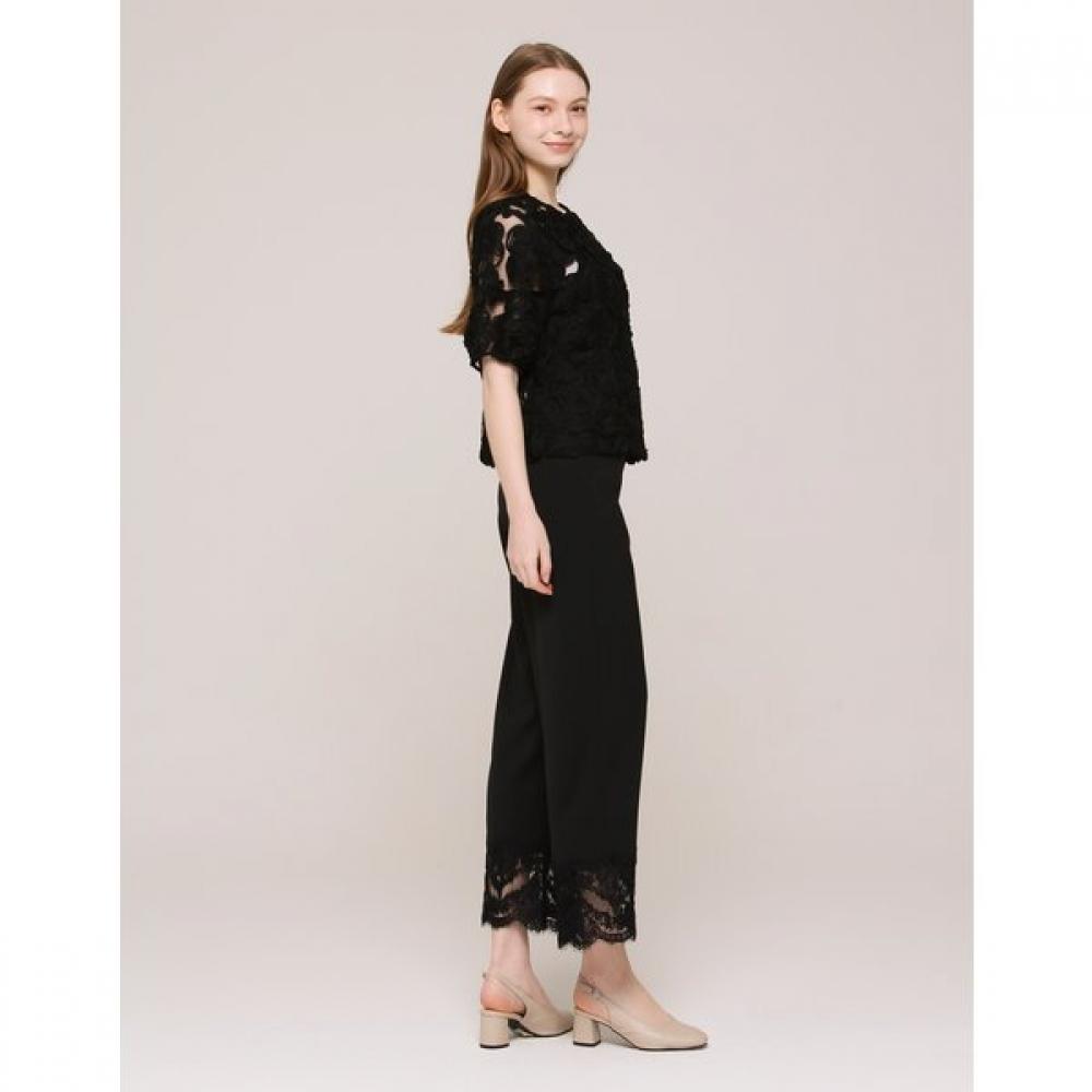 SON JUNG WAN Women S Flower Lace Short Sleeve Jacket Zdj6262051