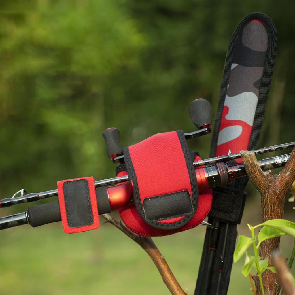 Baitcasting Fishing Reel Protective Cover Baitcasting Reel Cover Case Reel Storage Pouches Shockproof Fishing Reel Bag