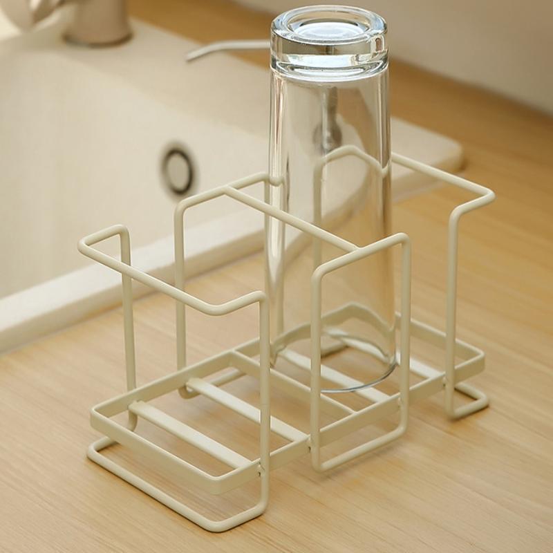 Multipurpose Paper Cup Holder Desktop Disposable Cups Organizer Dispenser Durable Mini Tea Bags Coffee Pods Storage Organizer