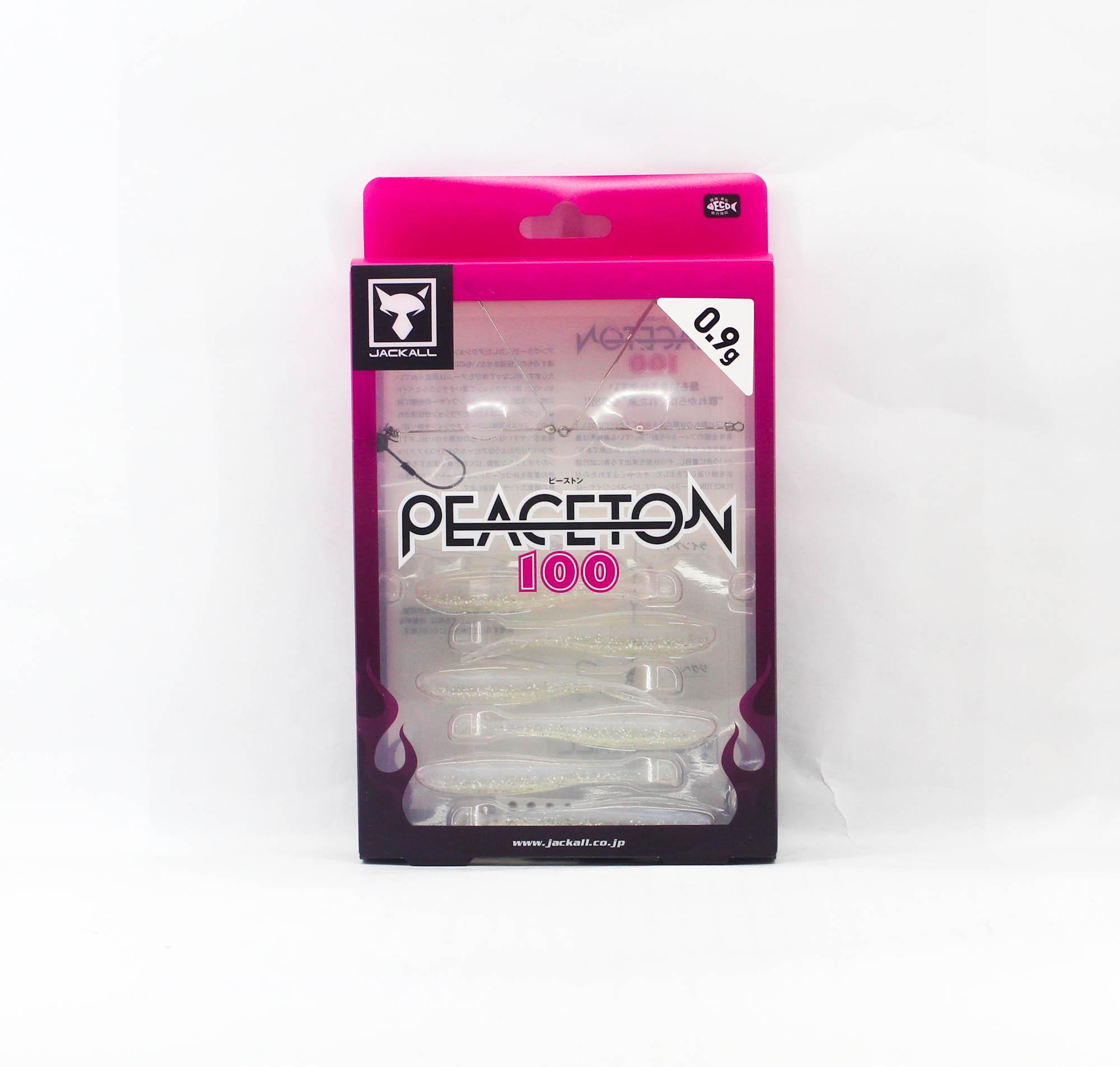 Jackall Мягкая приманка Peaceton 100 мм 0,9 г Maruhata Жемчужный Магик (8264)