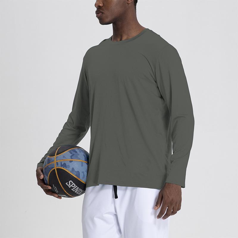 American Basketball Long-Sleeve Quick-Dry Running & Fitness Shirt - Men's Sports Top