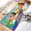 Cartoon S-Sponge-B-Bob Door Mat Nordic Style Bedroom Living Room Doormat Home Balcony Anti-Slip Alfombra