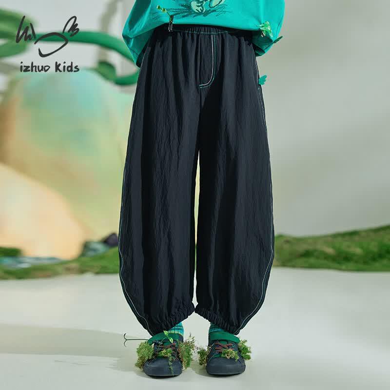 Kids Breathable Loose Casual Long Pants 120 cm