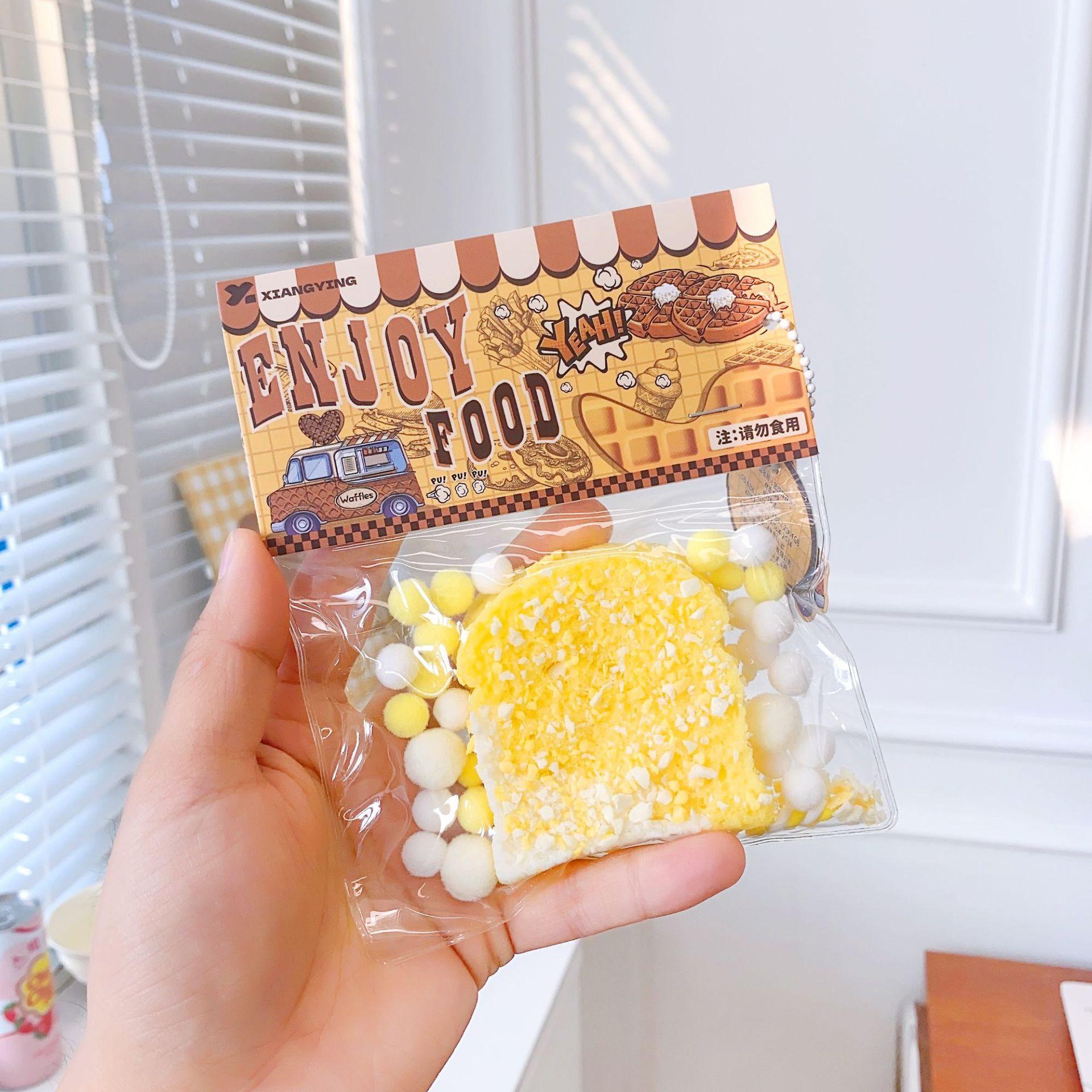 

Милая мультяшная еда, игрушка-сквиши, силиконовая, щипательная, медленно восстанавливающая форму, декомпрессионная игрушка для взрослых и детей, подарок, игрушки для снятия стресса