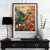 Neutral William Morris Poster Picture Botanical Animals Canvas Prints Vintage Wall Art Decorations for Living Room Exhibition