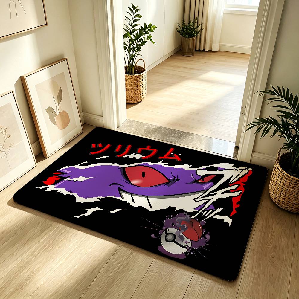 Anime Cute G-GengarS Carpet Bathroom Anti-slip Mat Door Mat Home Decoration Mat Entrance Door Mat Scratch-resistant Door Mat