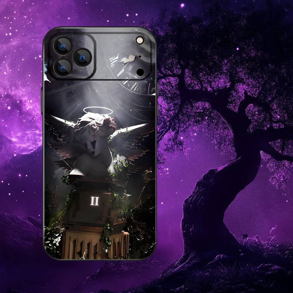 J-Junior H Sad Boyz Phone Case For iPhone 17,16,15,14,13,12,Pro,Max,Plus,E,SE4,Air,Mini Black Soft Box