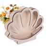 Seashell Display Box Wooden Seashell Holder Case Table Centerpiece Elegant Small Starfish Jewelry Organizer for Study Bedroom