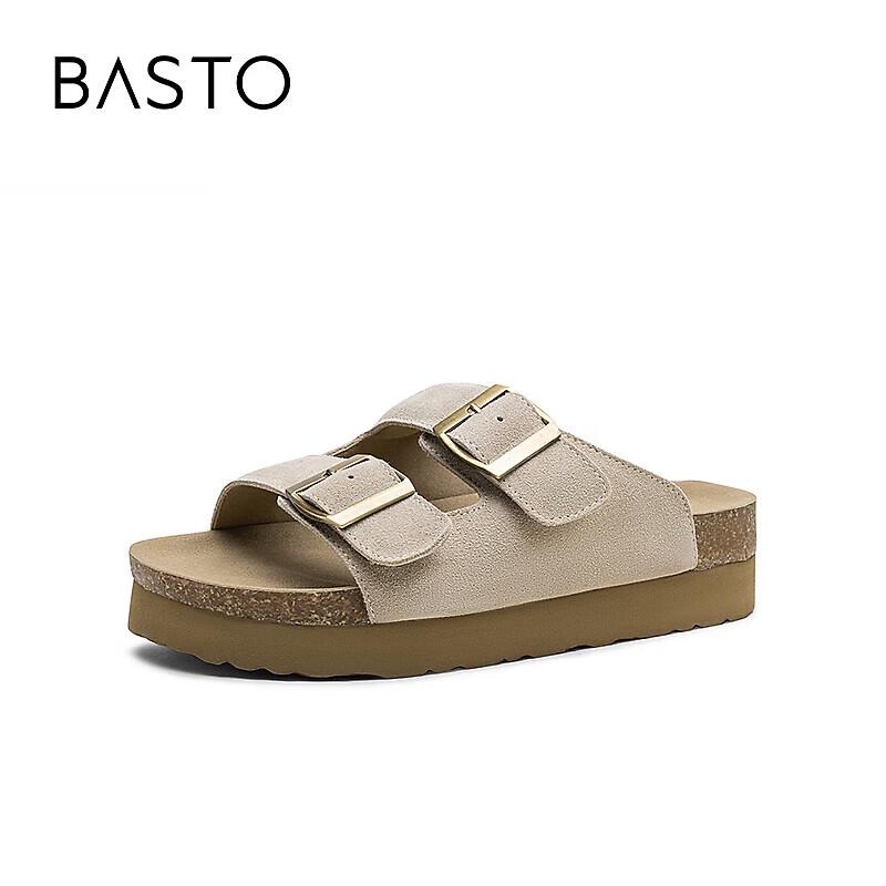BESTO Women s Platform Casual Sandals 39