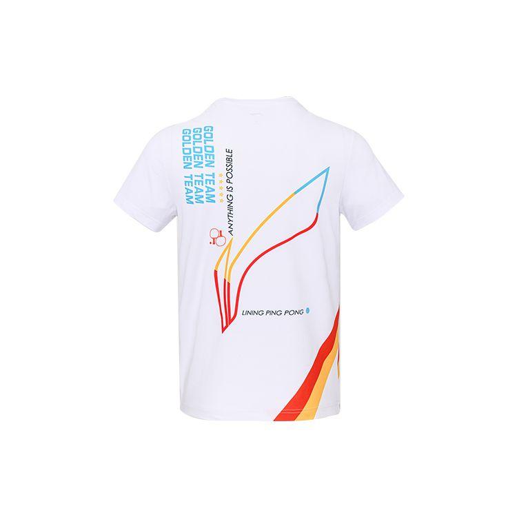 Li-Ning Quick-Dry Sweat-Absorbing Cultural T-Shirt Men Tops White AHSS215-1