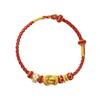 Wealth & Blessings Red Rope Bracelet - Lucky Bead Accessory Gift for Men & Women