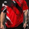 Herren Retro 3D Grafikdruck T-Shirt - Perfekt für den täglichen Gebrauch und den Urlaub